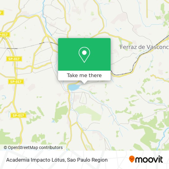 Academia Impacto Lótus map