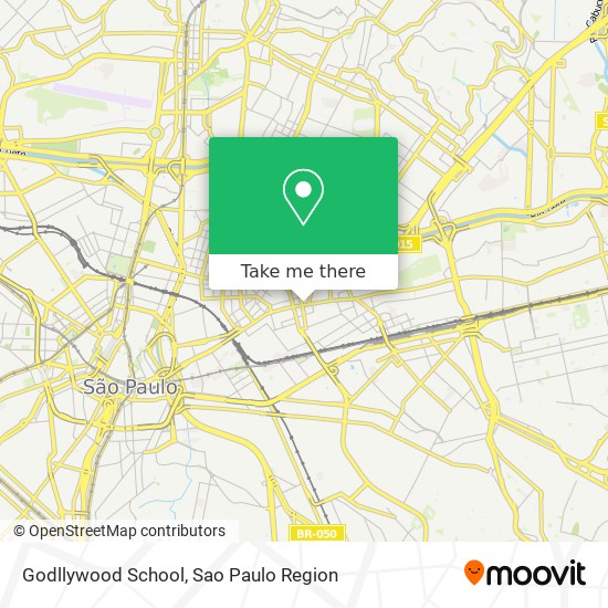 Mapa Godllywood School