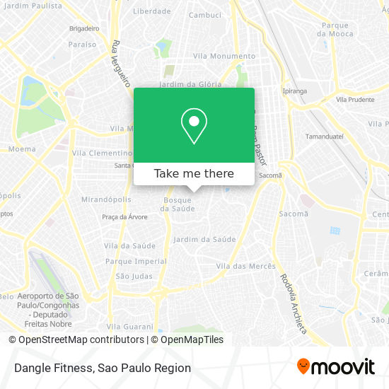 Mapa Dangle Fitness