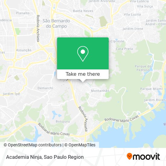 Mapa Academia Ninja