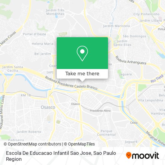 Escola De Educacao Infantil Sao Jose map