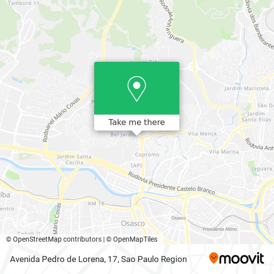 Avenida Pedro de Lorena, 17 map