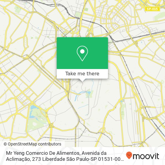 Mr Yeng Comercio De Alimentos, Avenida da Aclimação, 273 Liberdade São Paulo-SP 01531-000 map