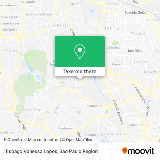 Espaço Vanessa Lopes map