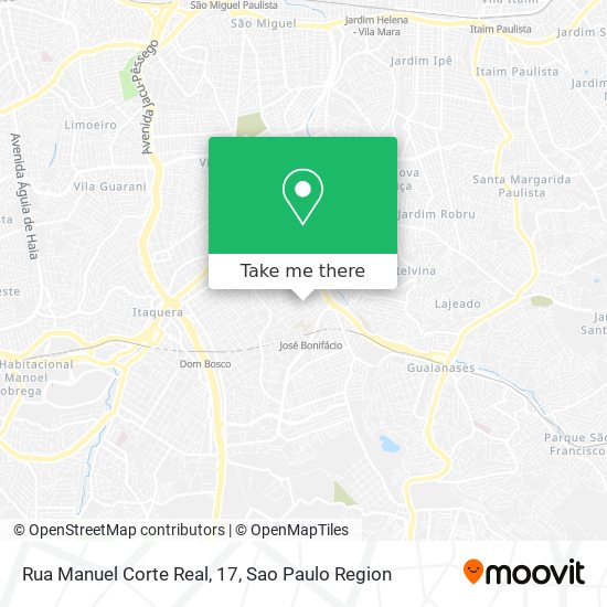 Rua Manuel Corte Real, 17 map