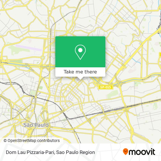 Dom Lau Pizzaria-Pari map