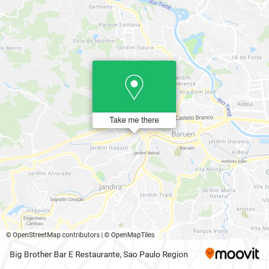 Big Brother Bar E Restaurante map