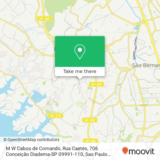 M W Cabos de Comando, Rua Caetés, 706 Conceição Diadema-SP 09991-110 map