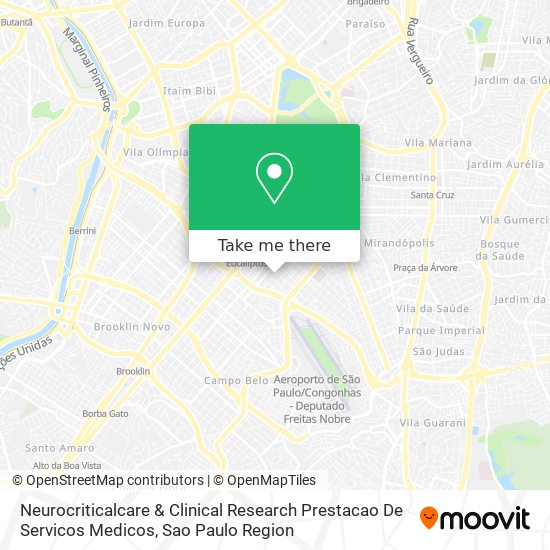 Mapa Neurocriticalcare & Clinical Research Prestacao De Servicos Medicos