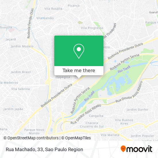 Rua Machado, 33 map