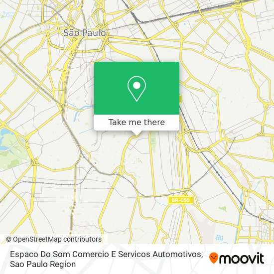 Espaco Do Som Comercio E Servicos Automotivos map