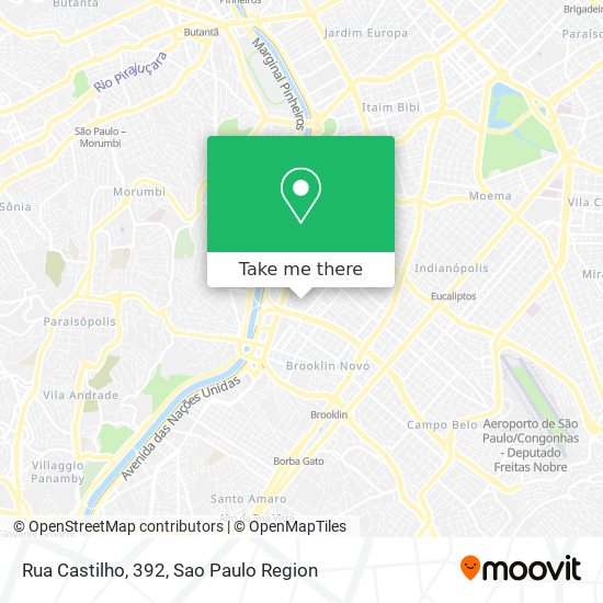 Rua Castilho, 392 map