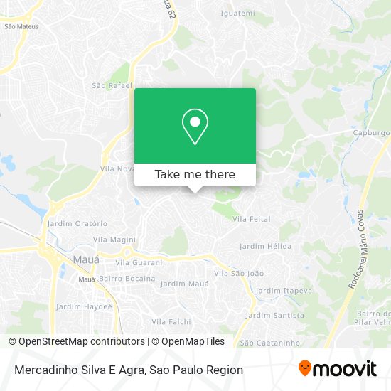 Mercadinho Silva E Agra map