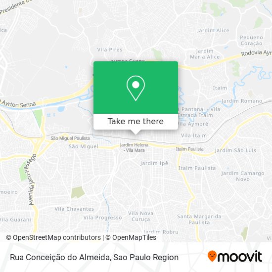 Rua Conceição do Almeida map