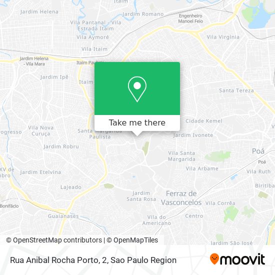 Rua Anibal Rocha Porto, 2 map
