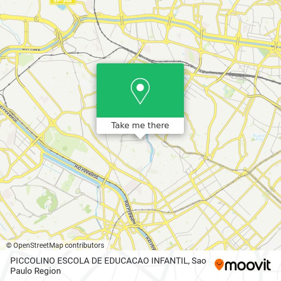 Mapa PICCOLINO ESCOLA DE EDUCACAO INFANTIL