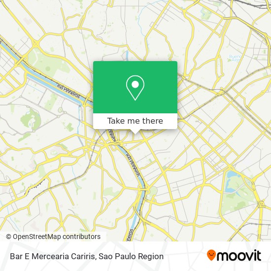 Bar E Mercearia Cariris map