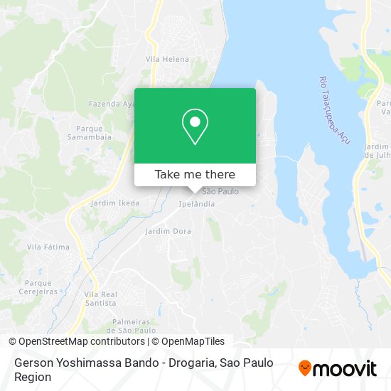 Gerson Yoshimassa Bando - Drogaria map