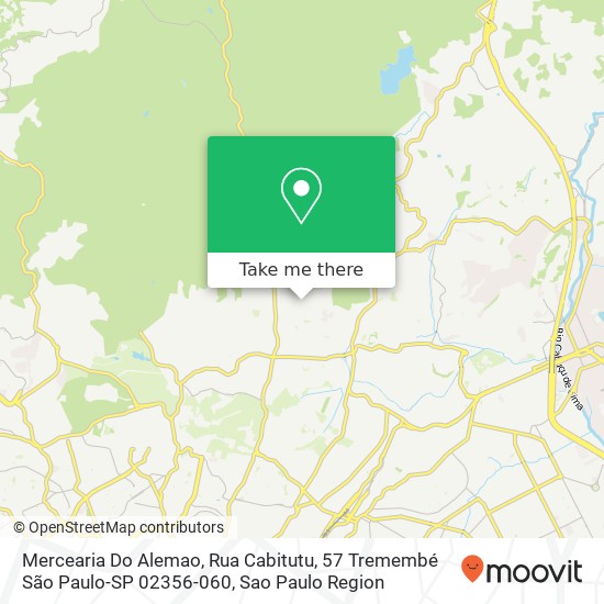 Mercearia Do Alemao, Rua Cabitutu, 57 Tremembé São Paulo-SP 02356-060 map