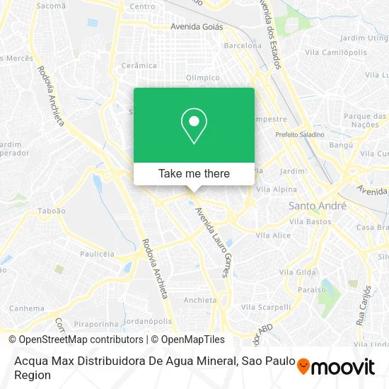 Acqua Max Distribuidora De Agua Mineral map
