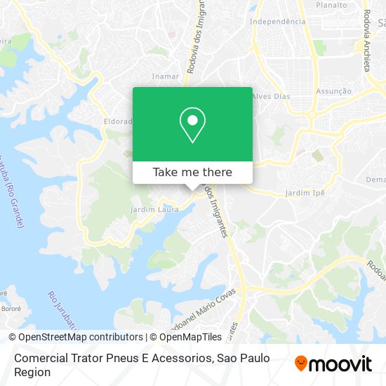 Comercial Trator Pneus E Acessorios map