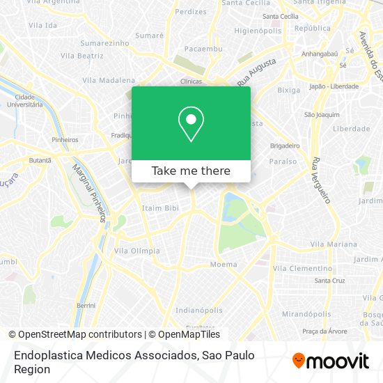 Endoplastica Medicos Associados map