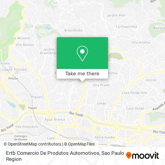 Ertb Comercio De Produtos Automotivos map