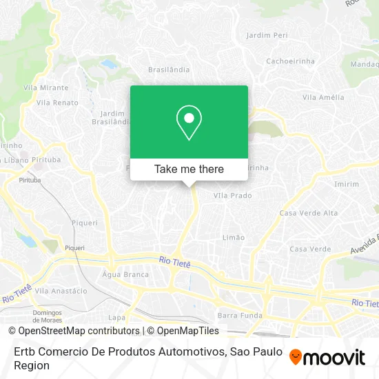 Mapa Ertb Comercio De Produtos Automotivos