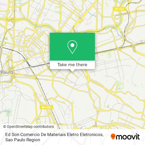 Ed Son Comercio De Materiais Eletro Eletronicos map