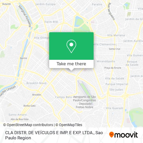 CLA DISTR. DE VEÍCULOS E IMP. E EXP. LTDA. map