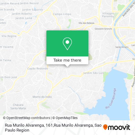 Rua Murilo Alvarenga, 161,Rua Murilo Alvarenga map