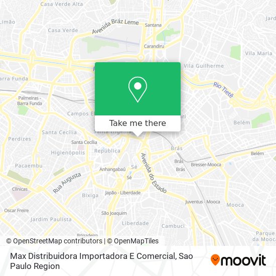 Max Distribuidora Importadora E Comercial map