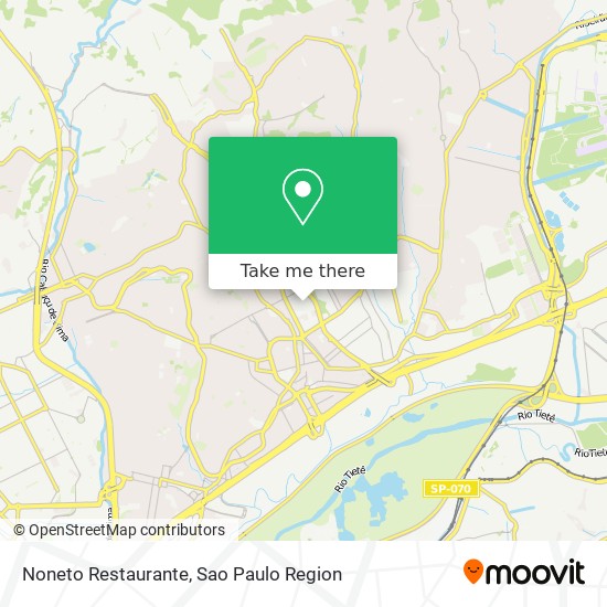 Mapa Noneto Restaurante