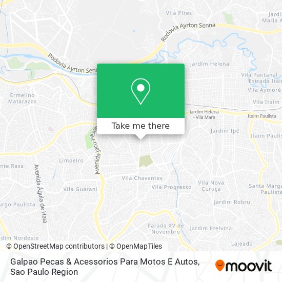 Galpao Pecas & Acessorios Para Motos E Autos map