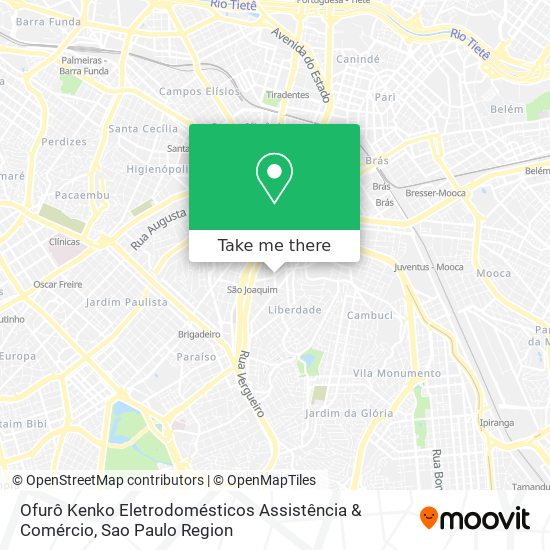 Ofurô Kenko Eletrodomésticos Assistência & Comércio map