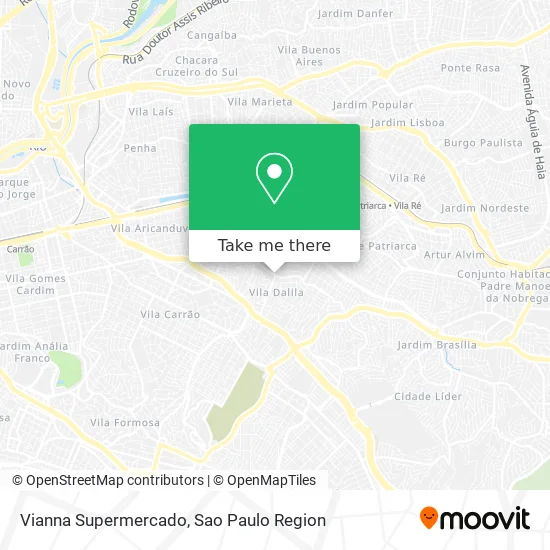 Vianna Supermercado map