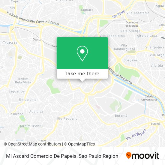 Ml Ascard Comercio De Papeis map