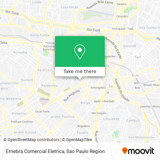 Emebra Comercial Eletrica map