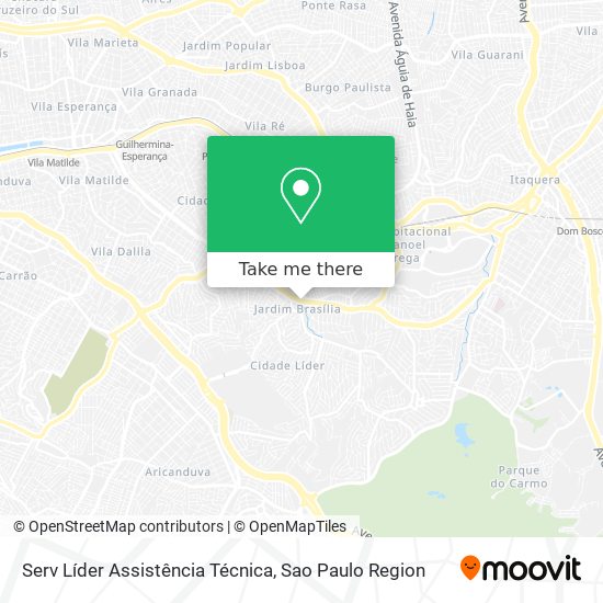 Serv Líder Assistência Técnica map