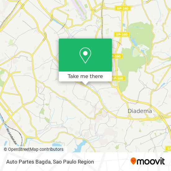 Auto Partes Bagda map