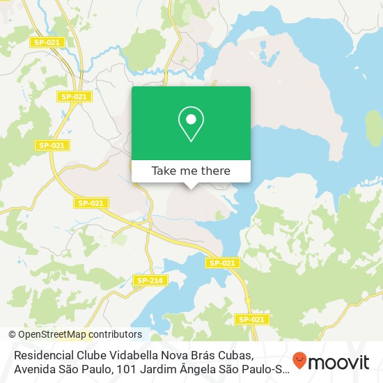 Residencial Clube Vidabella Nova Brás Cubas, Avenida São Paulo, 101 Jardim Ângela São Paulo-SP 04963-110 map