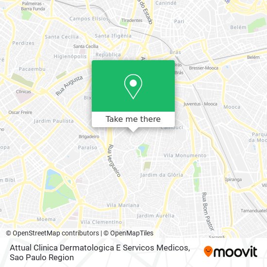 Attual Clinica Dermatologica E Servicos Medicos map