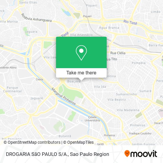 DROGARIA SãO PAULO S/A. map