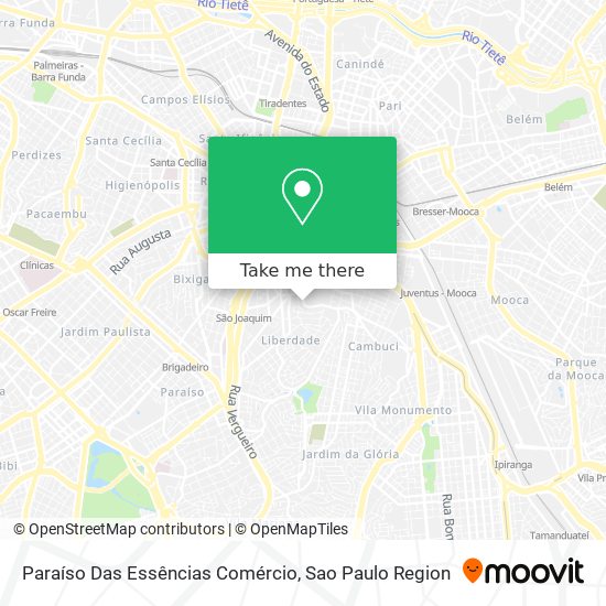 Paraíso Das Essências Comércio map