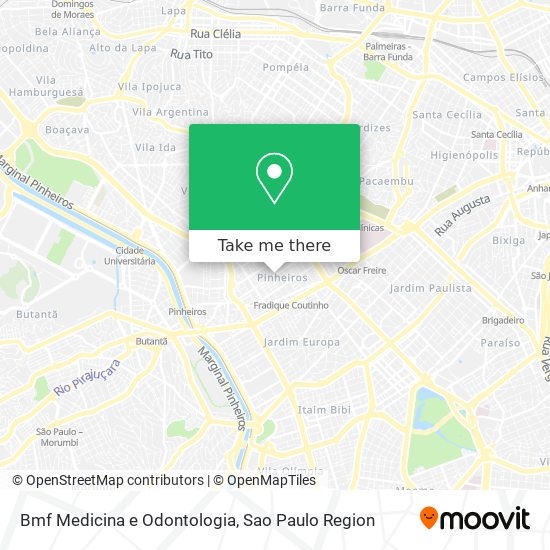 Bmf Medicina e Odontologia map