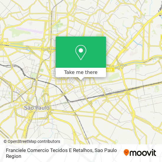 Franciele Comercio Tecidos E Retalhos map