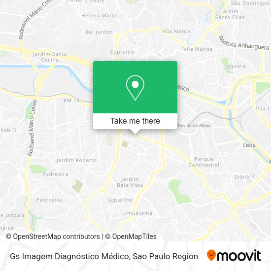 Gs Imagem Diagnóstico Médico map