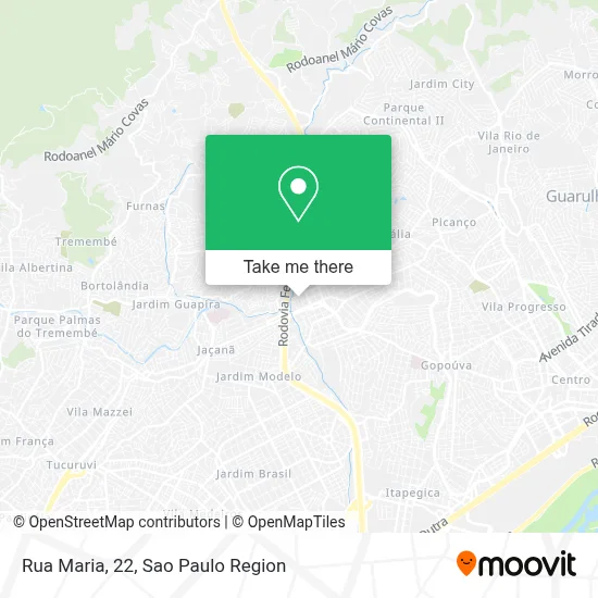 Rua Maria, 22 map