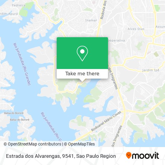 Estrada dos Alvarengas, 9541 map