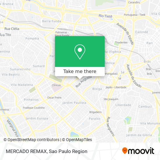 Mapa MERCADO REMAX